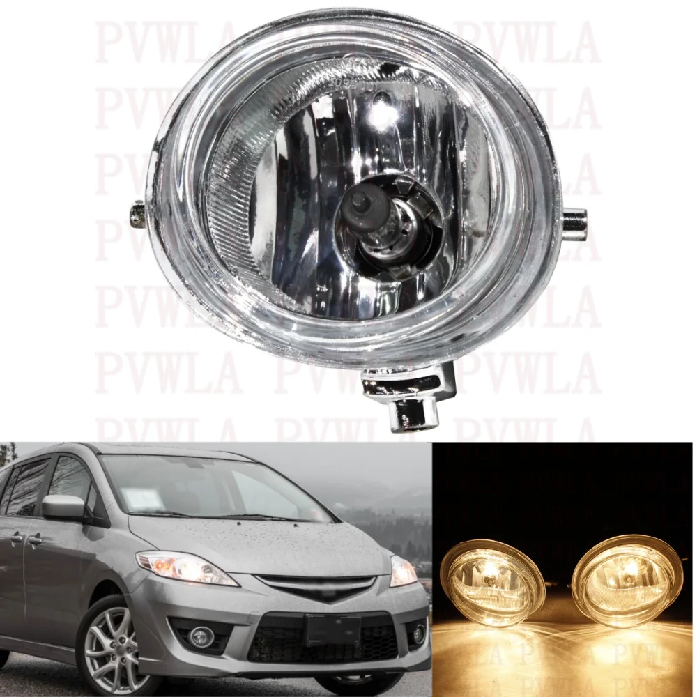 For Mazda 5 2005 2006 2007 2008 2009 2010 Left Side Front Bumper fog Lights Lamp With Halogen Bulbs Car Accessory