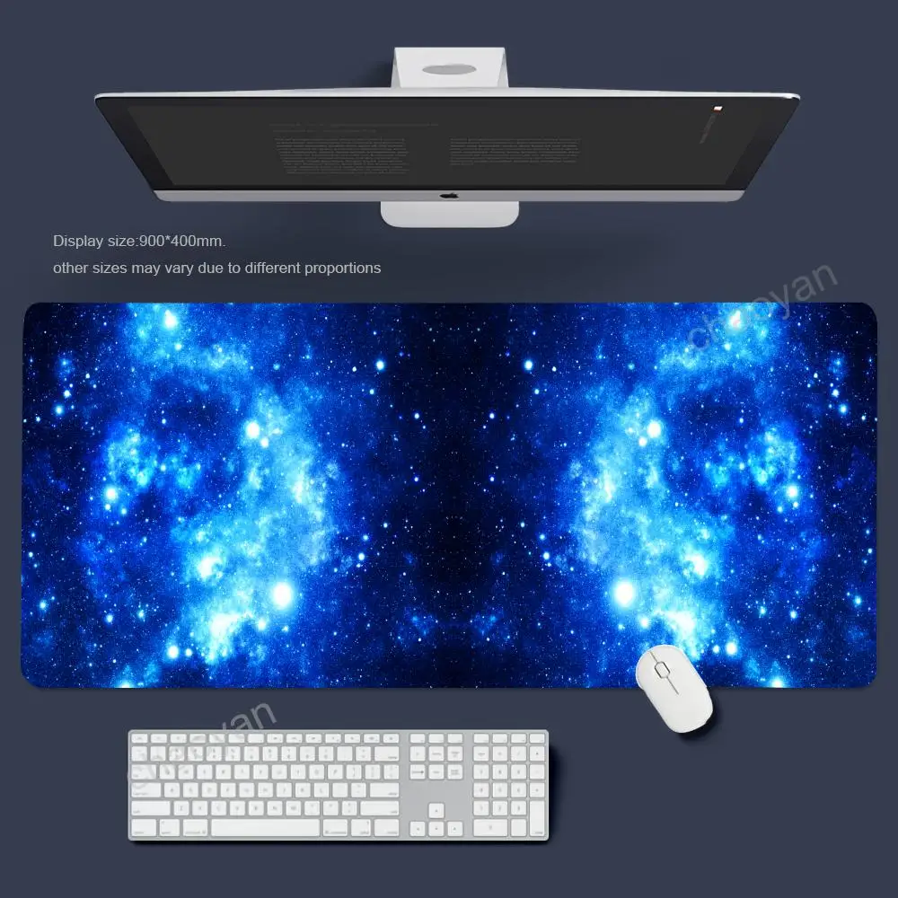 SKY pattern Mouse Pad Office Mouse Pad with Wrist Support Games Desk Mat,tNon-Slip desk mat,Gaming Mouse pads