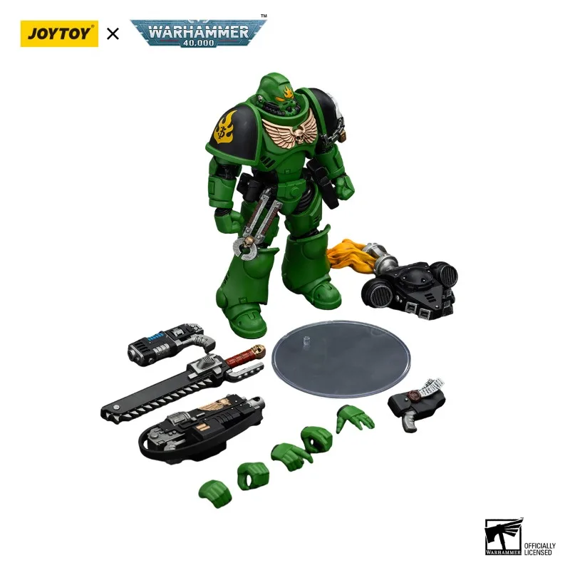 [Pré-encomenda] Joytoy warhammer 40k 1/18 figuras de ação salamandres intercessores sargento tsek'gan anime modelo militar brinquedo presente