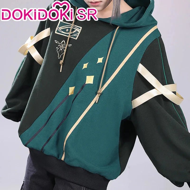 

AA wat В НАЛИЧИИ Alhaitham/Kaveh Doujin Косплей Игра Genshin Impact DokiDoki-SR Толстовка Костюм Al Haitham Повседневная одежда Ch2025 Новый