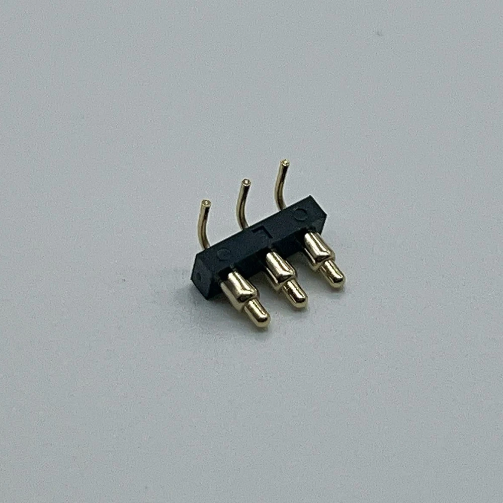 1 Stück 2P 3P 4P 2,54 mm Rastermaß Pogo-Pin-Steckverbinder, federbelasteter Prüfstift, SMT DIP Durchsteckmontage, gebogener Typ, Stecker und Buchse, Lade-Pogo-Pin – Detail 18