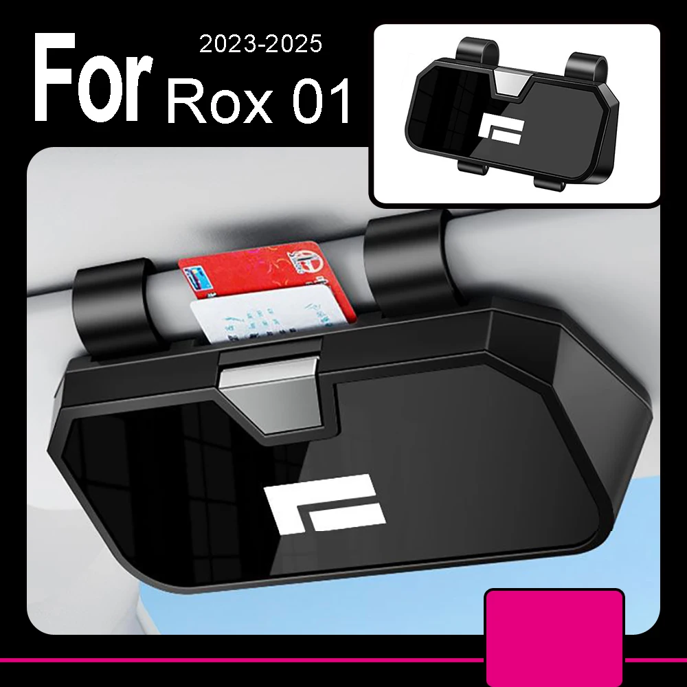 

Чехол для автомобильных очков, солнцезащитный козырек, солнцезащитные очки для водителя, подходят для BAIC JISHI Polestone 01 Rox 01, модифицированная оправа для автомобильных очков, аксессуары