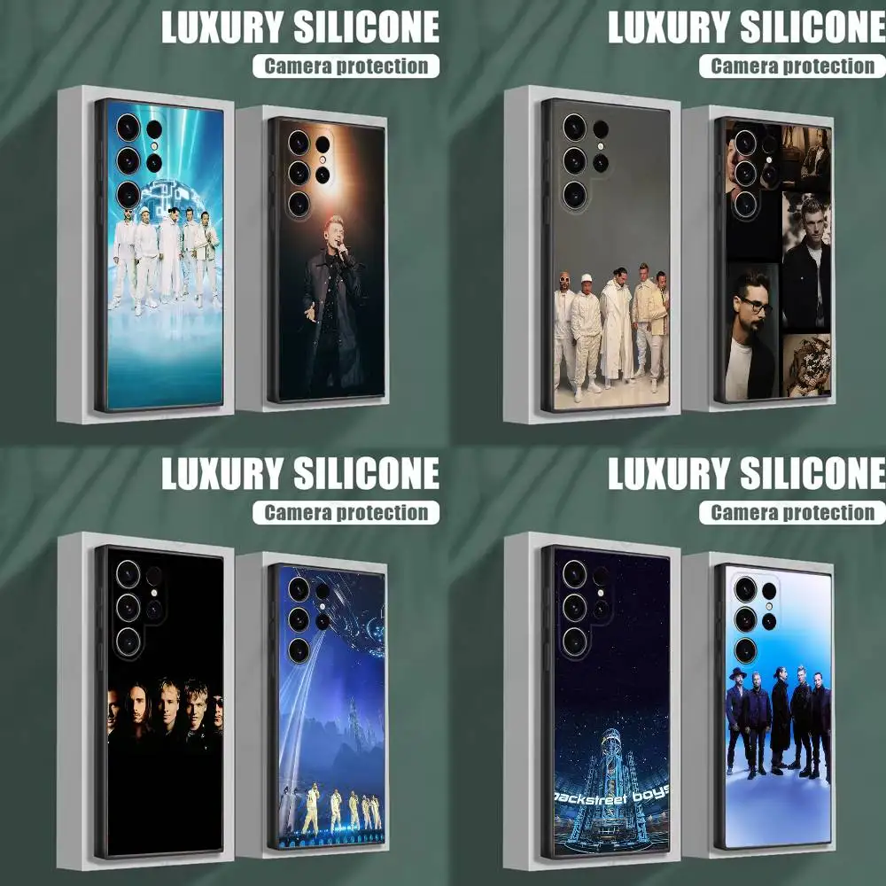 

B-Backstreet Boys BSB Phone Case For Samsung S25,S24,S23,S22,S21,S20,S10,Ultra,Plus,Lite,FE,Soft Silicone Black Cover