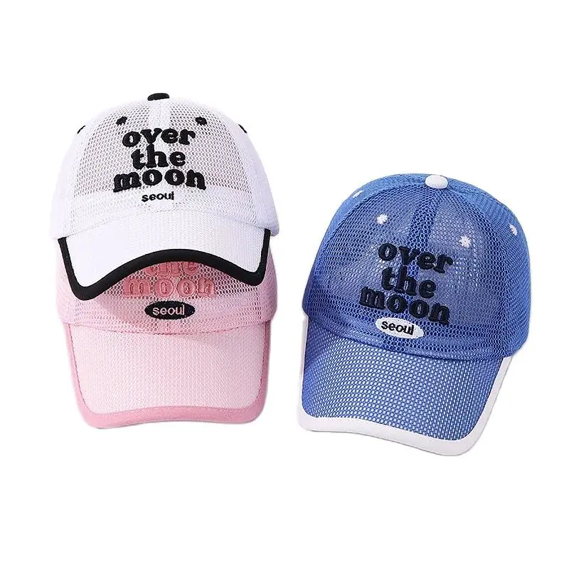 

Doitbest All Mesh Summer Boys Girls Cap Baseball Breathable 2024 Sun Hats Kids Child Peaked Caps Outdoor Snapback Gorras