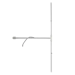 High-Performance T-shaped FM Half-Wave Dipole Antenna,Tunable 3.5dBi Gain for 88-108MHz,Ideal for 200W Transmitters with DP100