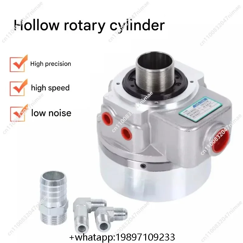 Taiwan Standard Hollow Rotary Cylinder Hydraulic Chuck Cylinder SHS-1036/1246/1552 Three-claw Cylinder