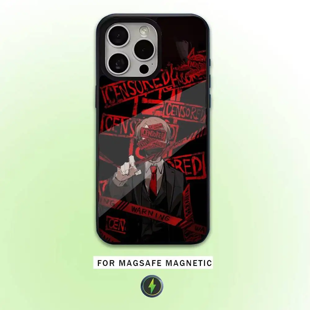 เคสโทรศัพท์ Game Limbus C-Company สำหรับ iPhone17,16,15,14,13,12,11 Plus,Pro Max รองรับการชาร์จไร้สายแบบแม่เหล็ก Magsafe