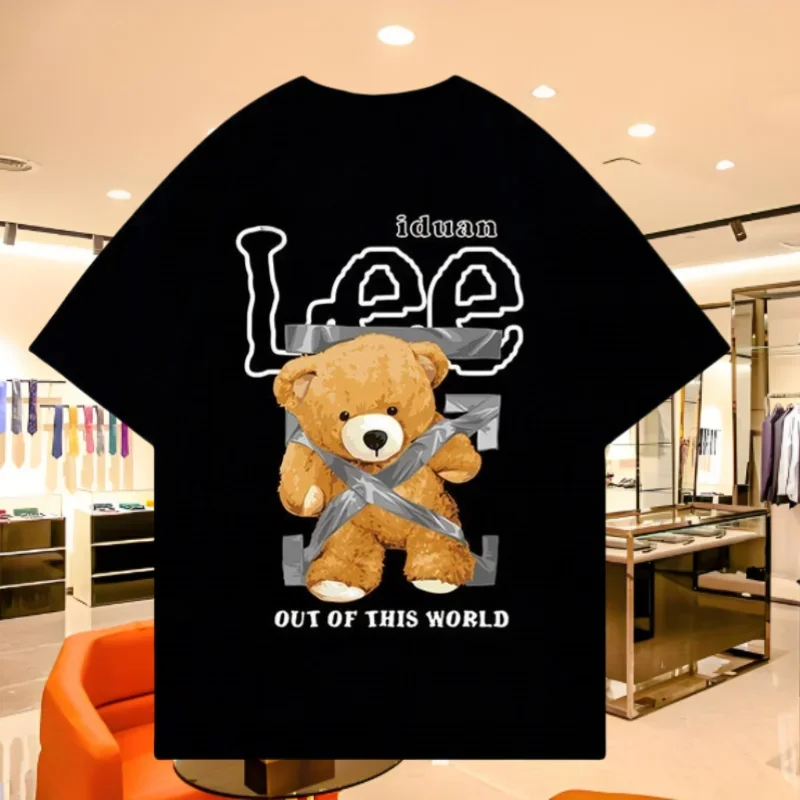 

European Summer Best-seller: A New Comfortable and Breathable Cotton T-shirt with Super Clear Print for Both Men and Women
