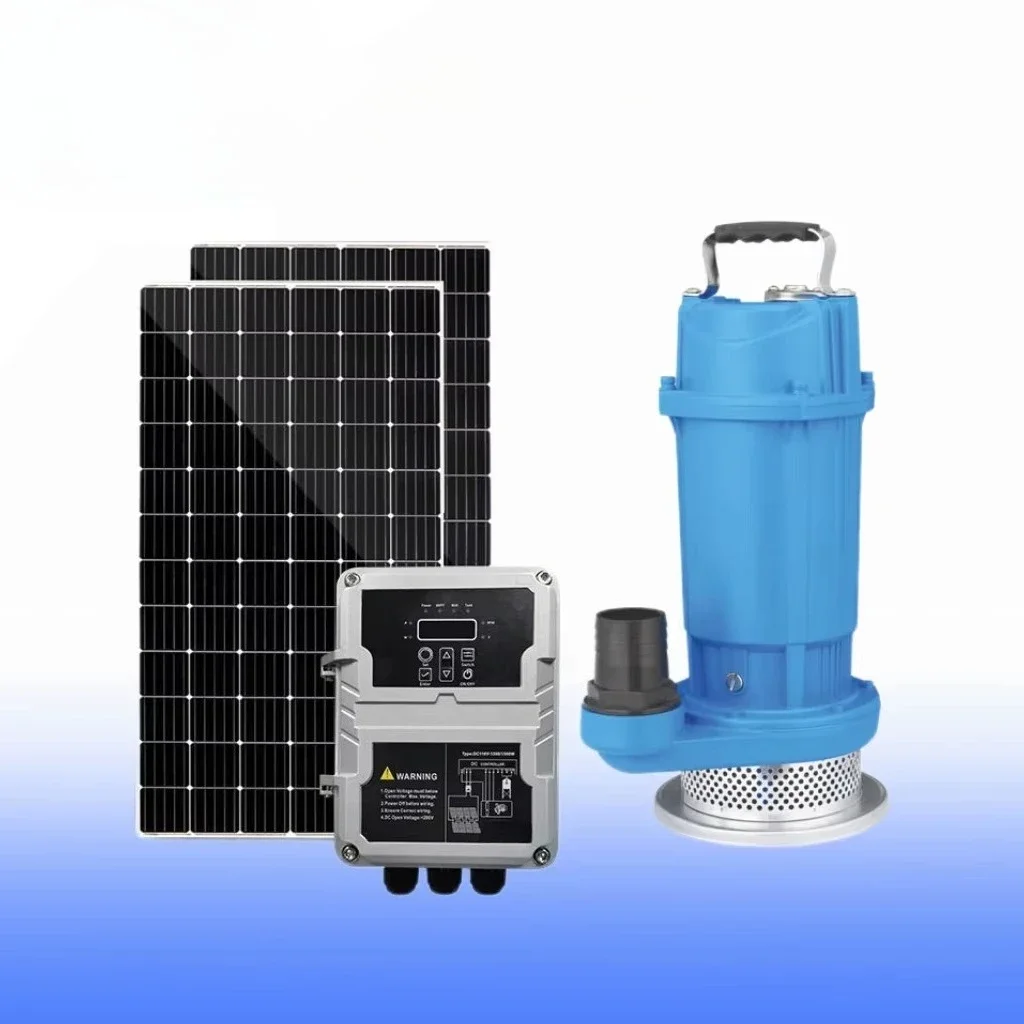 Energy Saving Solar Clean Water Waste Water Suction Submersible Sewage Sludge Centrifugal Pump Solar Sewage Pump
