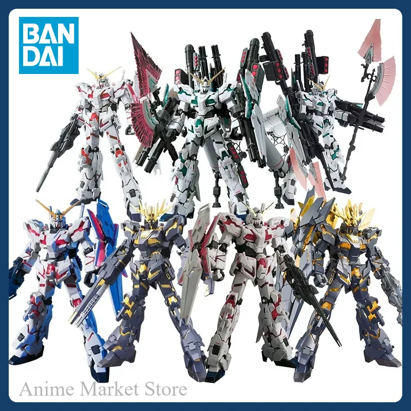 Model Kit Unicorn - Orijinal Bandai Gundam Model Kiti Anime