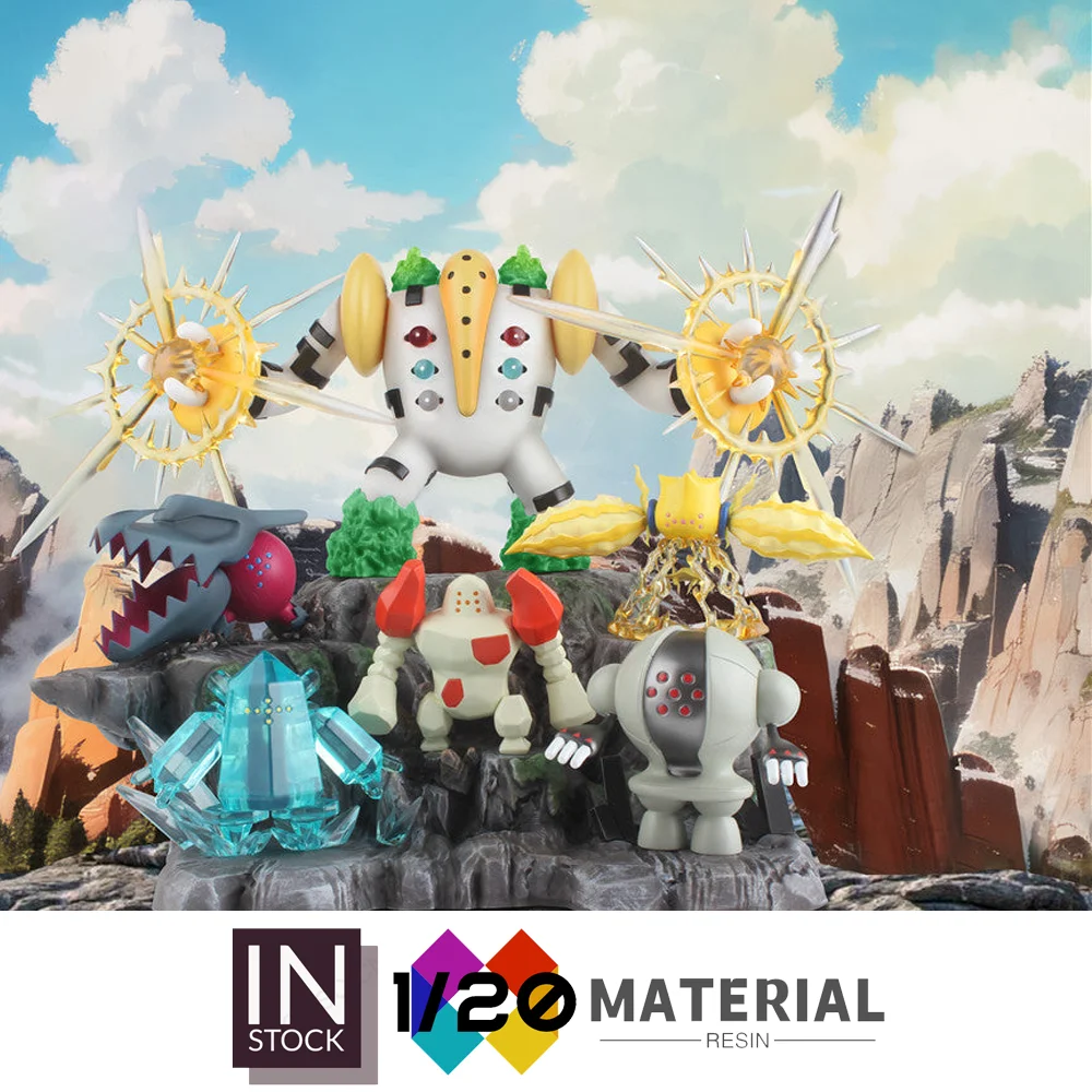 

[In Stock]1/20 Resin Scale World [KING] - Regieleki & Regidrago
