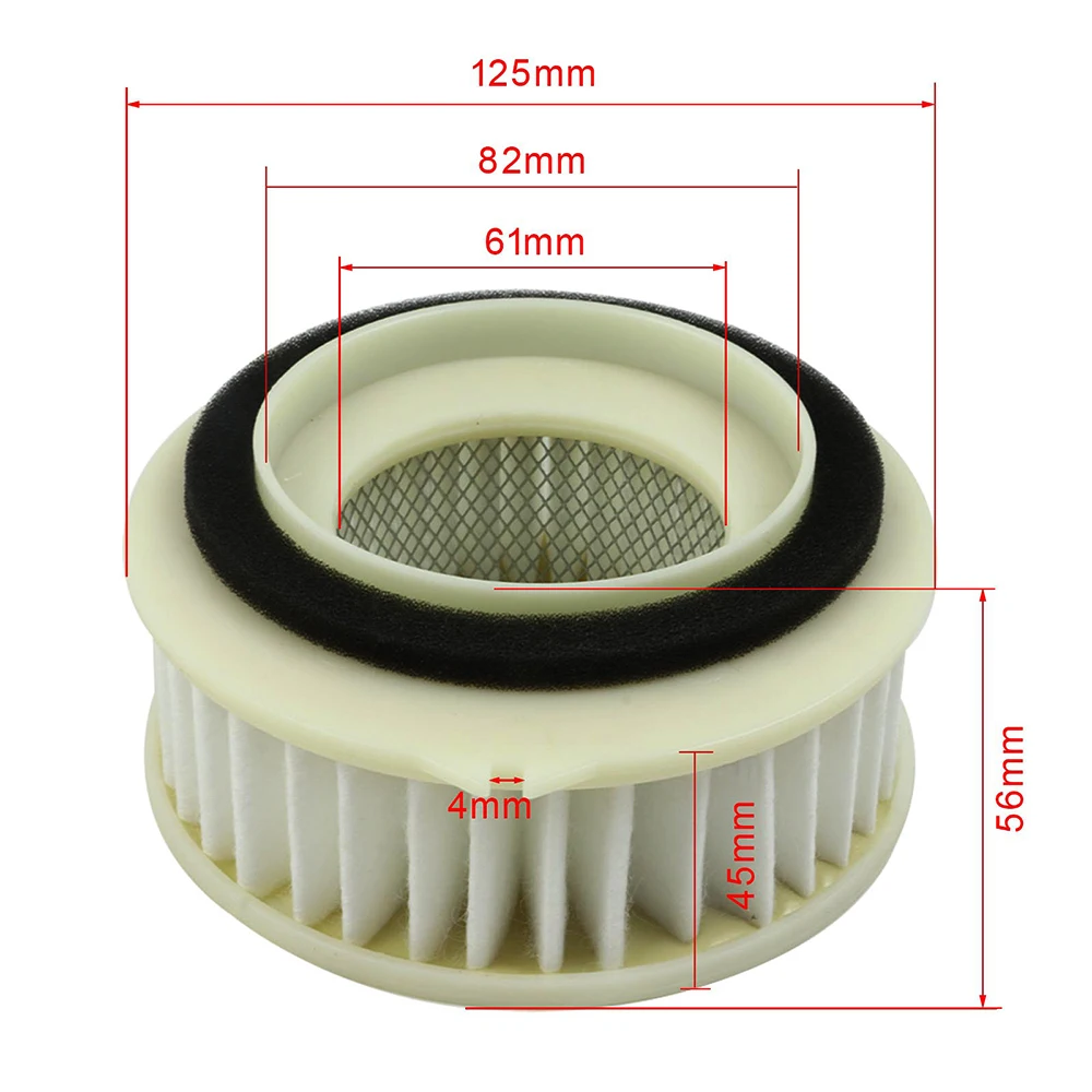 Motorcycle Engine Air Filter Cleaner Air Intake Filter Element For Yamaha XVS400 XVS650 Custom V-Star XVS 400 600 Dragstar