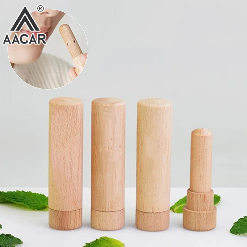 

Aromatherapy Inhaler For Essential Oil Quit Smoking Inhaler Stick Wooden Personal Diffuser For Essential Oils With Cotton Core