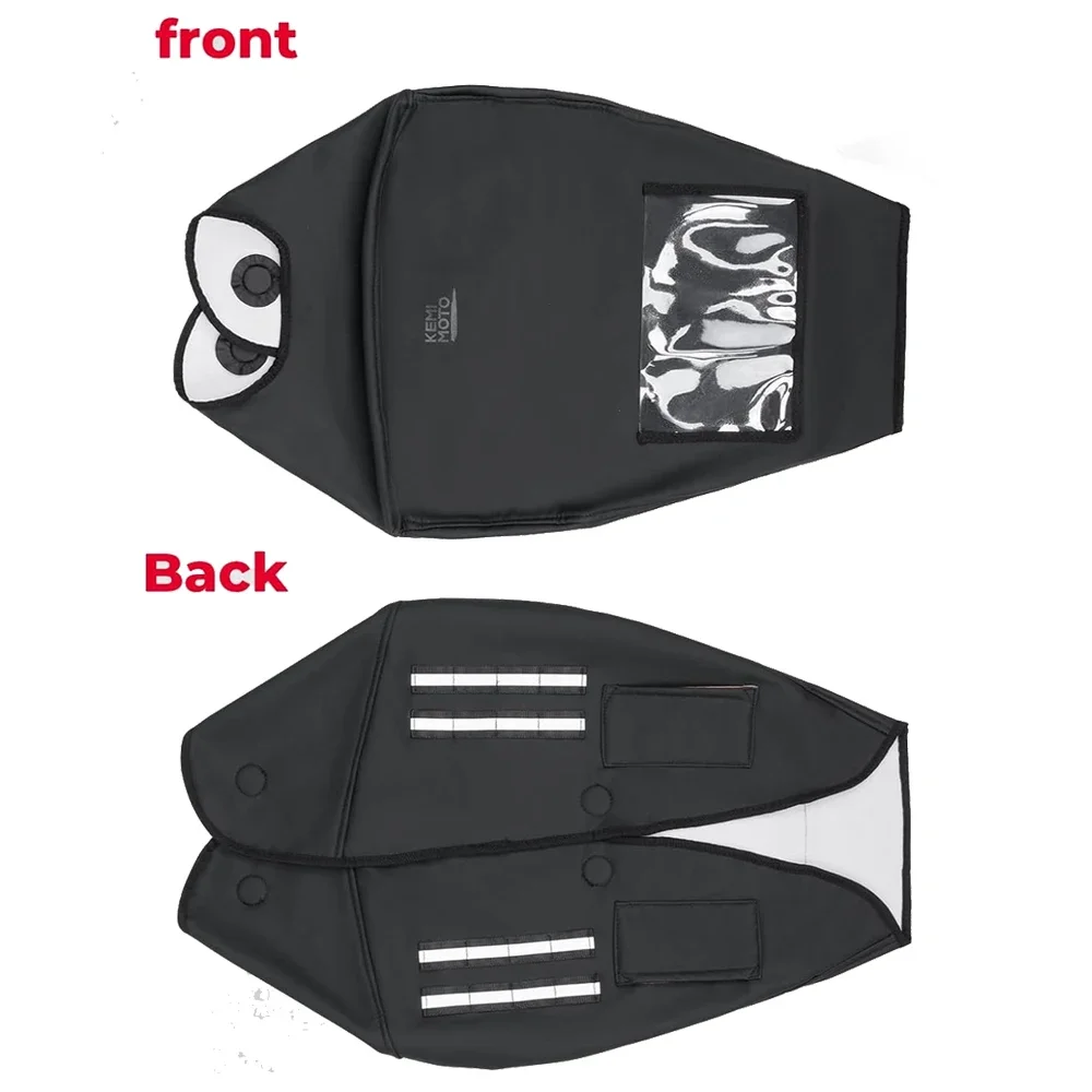 Motorcycle Tank Cover Waterproof Fuel Tank Protector Cover with Strong Retention for Touring Softtail Motorcycle Accessories Bag