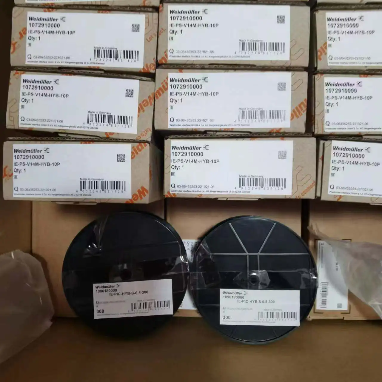 Brand new genuine Weidmüller Hybrid Connector, Model: 1072910000, IE-PS-V14M-HYB-10P