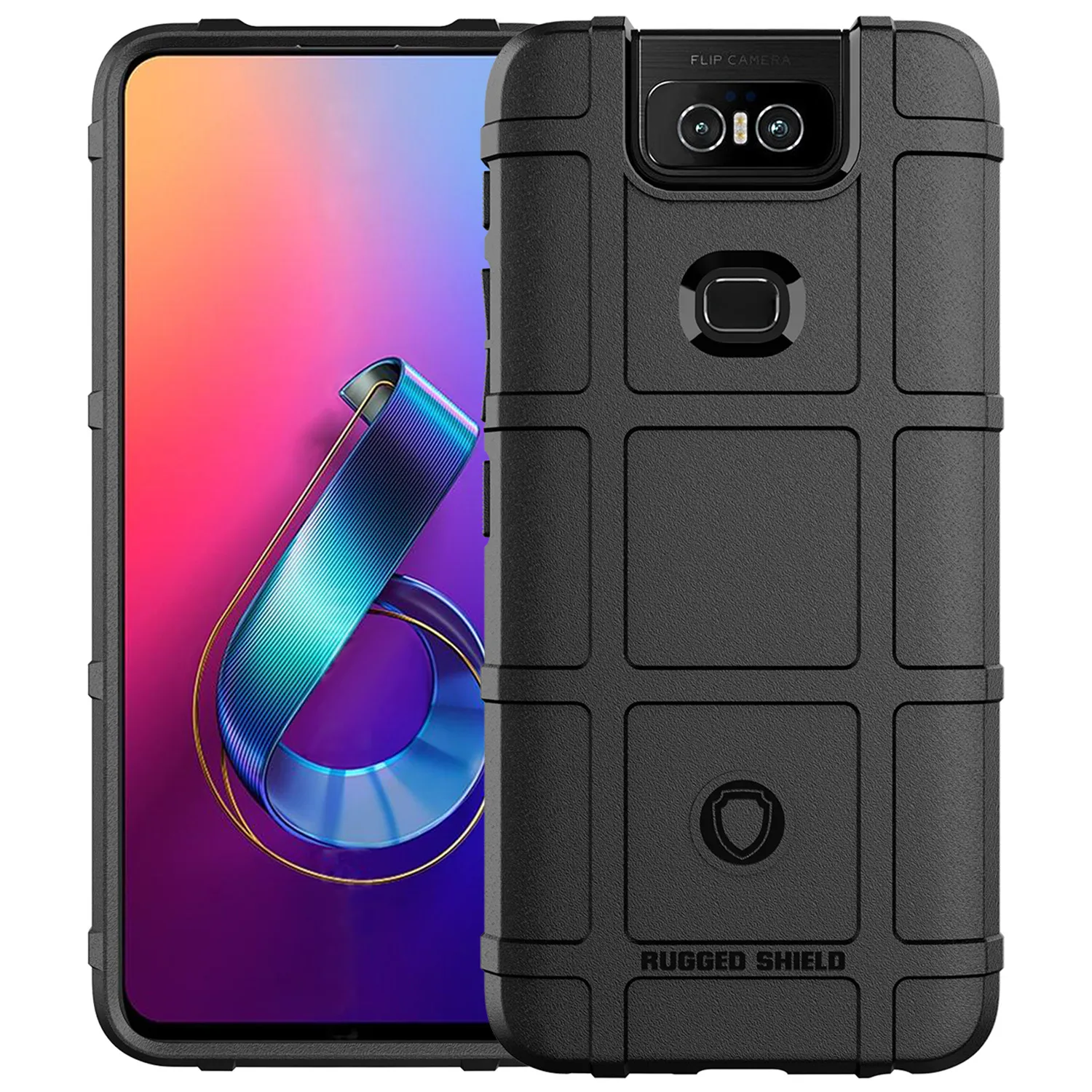 Rubber Case for Zenfone 6 6Z ZS630KL Shockproof Armor Shield Phone Cover for Asus zs630kl zenfone 6z 6 Soft Matte Phone Cases