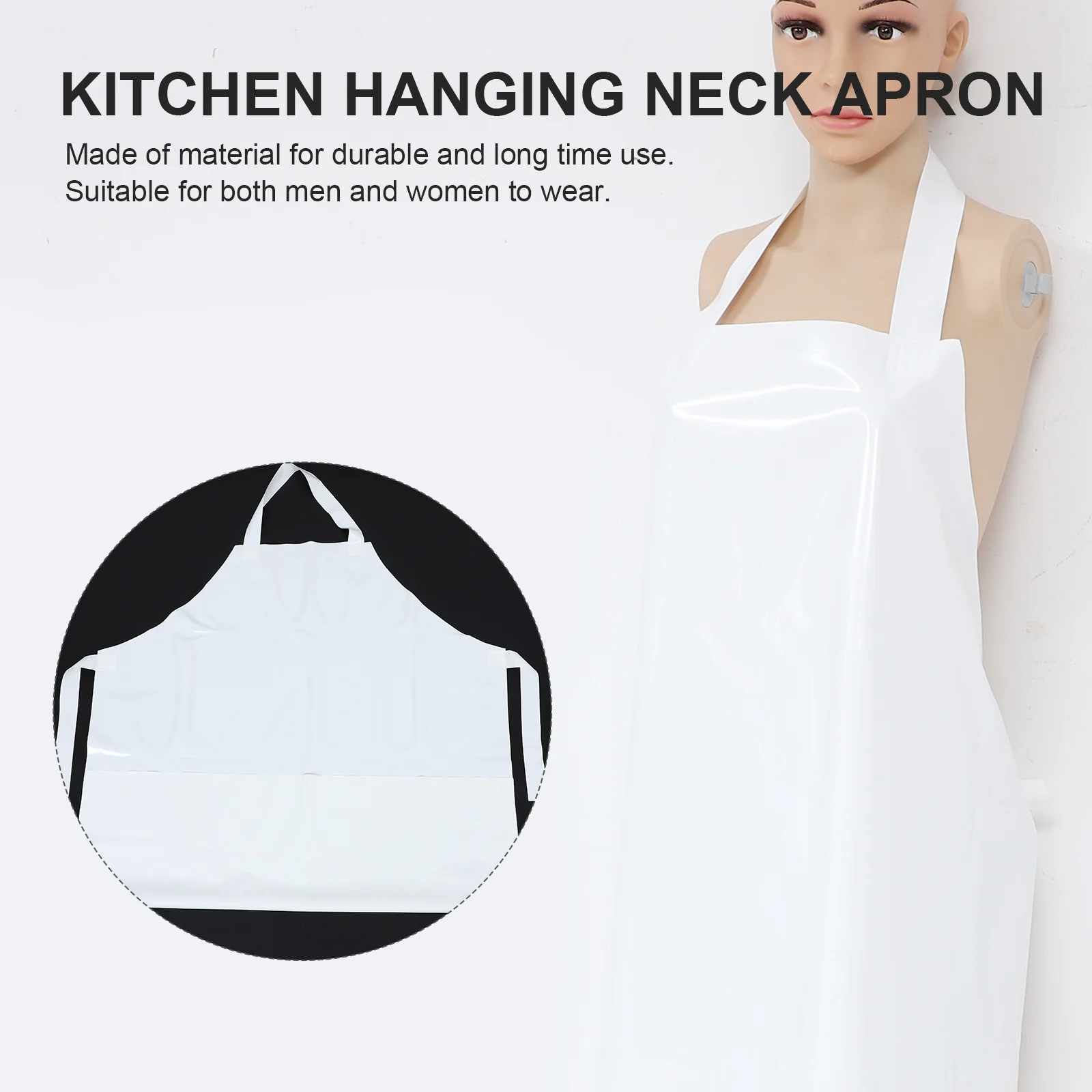 

Waterproof Apron for Cooking Baking Gardening Cleaning Sleeveless Design for Men Women Home Kitchen Cooking Apron