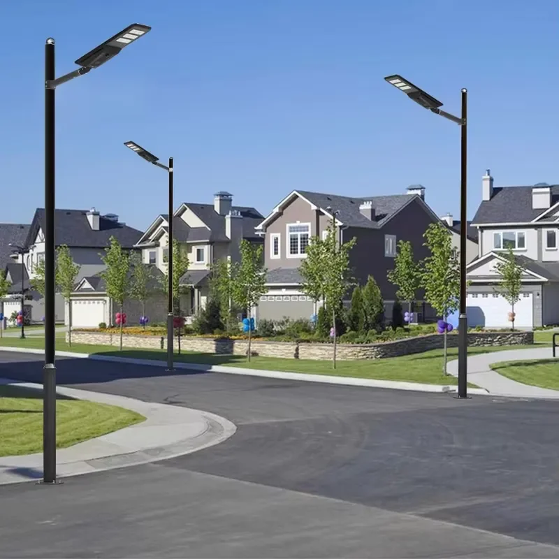 40W Solar LED Street Light High Brightness IP66 Waterproof Outdoor Road Lighting for Road Engineering Projects
