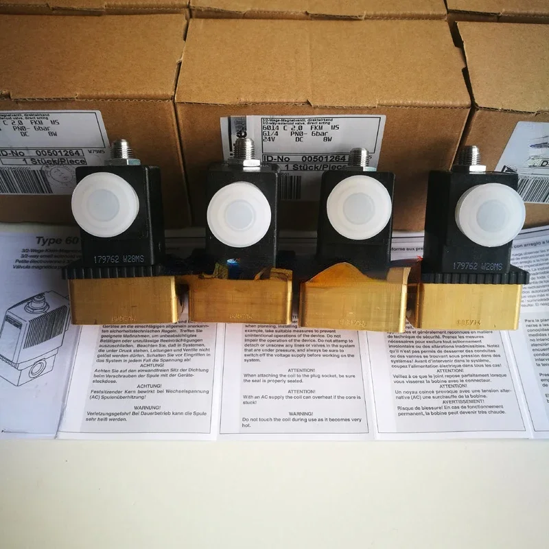 Original Imported Solenoid Valve 00501264/Burker Solenoid Valve/Threaded Connection 24V
