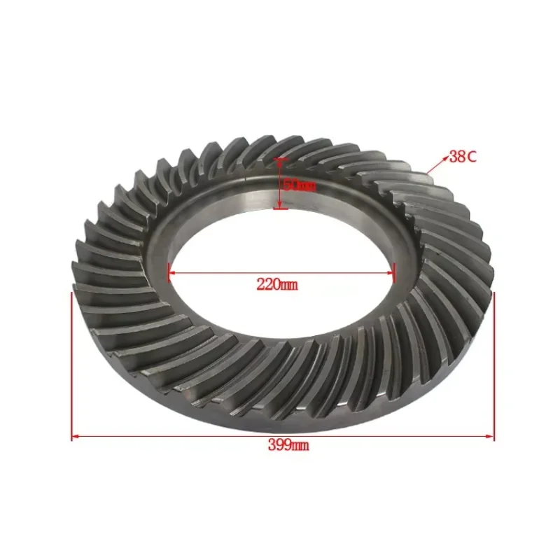 Forklift Parts YDS45.023 Differential Assy Spiral Bevel Gear For CPCD45~50, 100% Original