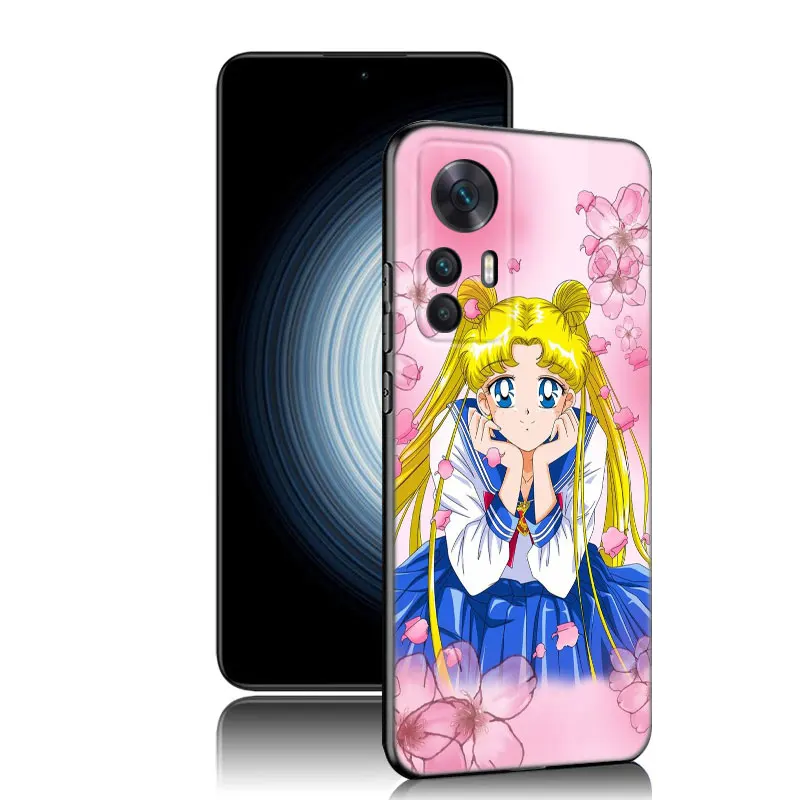 Sailor Moom Girl Black Case For Xiaomi Redmi 11 Prime 11A 12C 13C A1 A2 Plus A3 12 4G 10 13R 5G 9A 10A 9C 10C 9i 12R Note 9T image 5