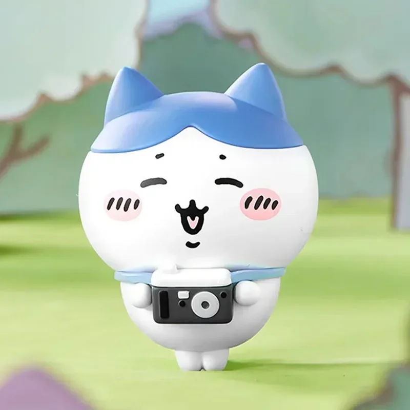 

MINISO Chiikawa Happy Partner Series Blind Box Mystery Box Caixa Sorpresa Girls Anime Figures Cute Model Birthday Gift