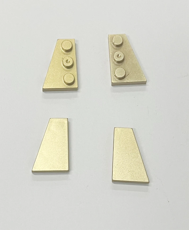 *Metallic Gold WING*  10 pcs DIY enlighten block brick part No.  Compatible With Other Assembles Particles