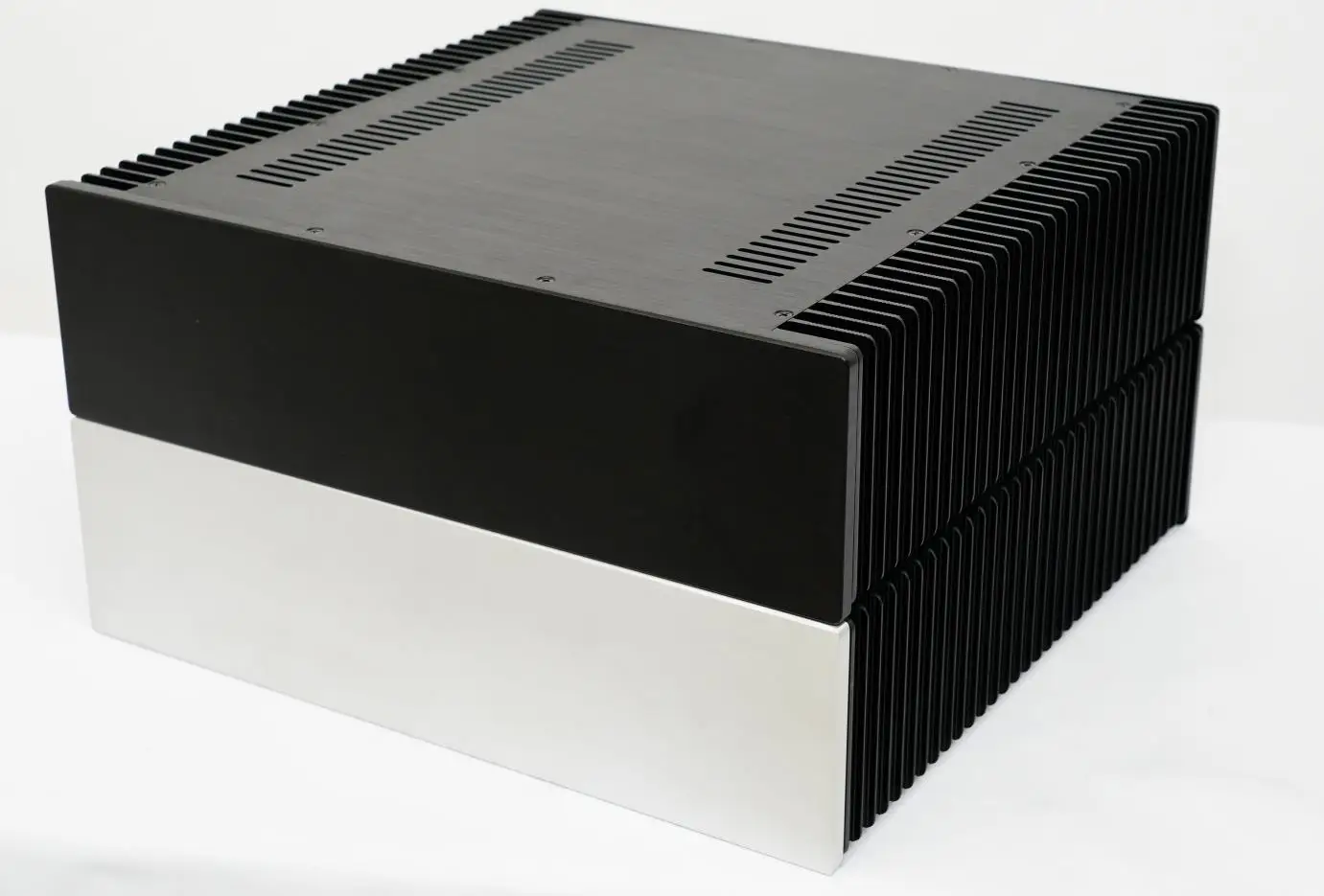 Class A Full Aluminum Power Amplifier Chassis DIY Box Pure Rear stage amp Installing shell 430X120X413mm