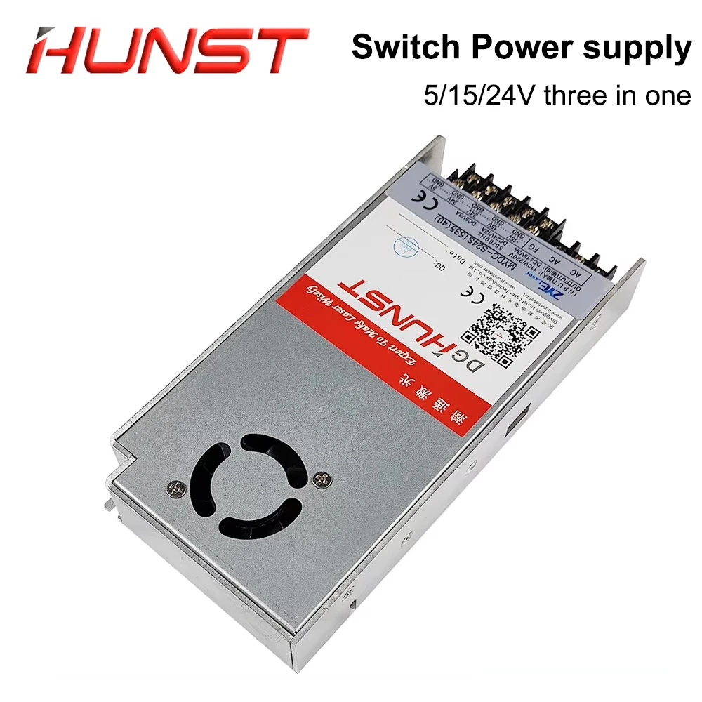 HUNST 500 واط تحويل التيار الكهربائي 3 في واحد إخراج العرض 24 فولت 15 فولت 5 فولت المدخلات 110 فولت/220 فولت لآلة الوسم والنقش بالليزر #5