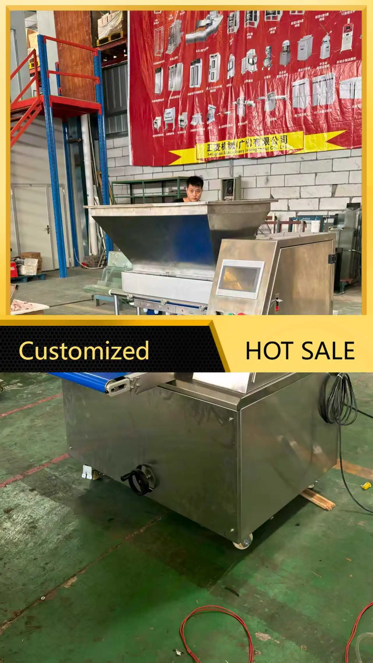 Cake Batter Filling Machine Adjustable Filling Volume for Tiramisu Stuffed Cake Bakery Manufacturing Custom