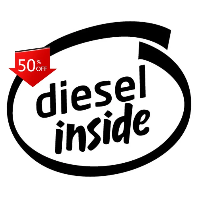 

DIESEL INSIDE PETROL Sticker Decal 4x4 4WD Funny Car Decoration Motorcycle Decorations