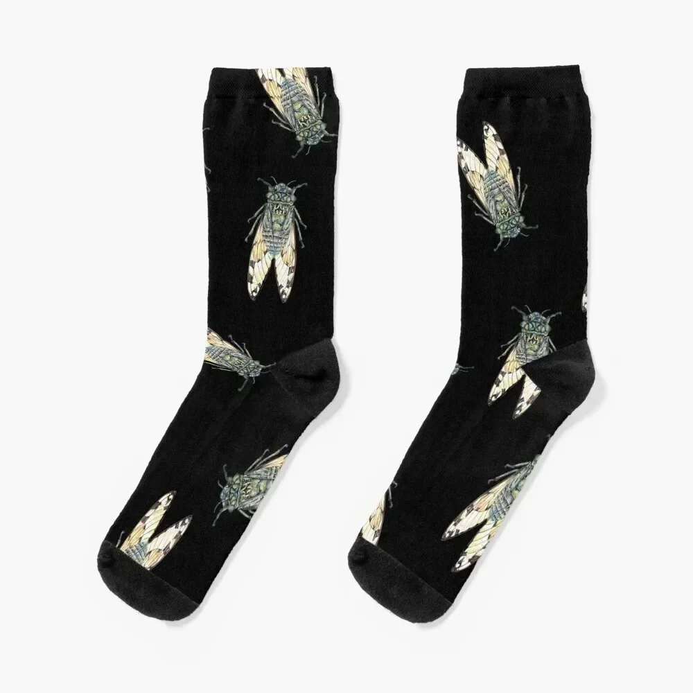 Cicada Eastern Brood X Reemergence / They're Back Socks football cool Rugby japanese fashion Socks For Men Women's