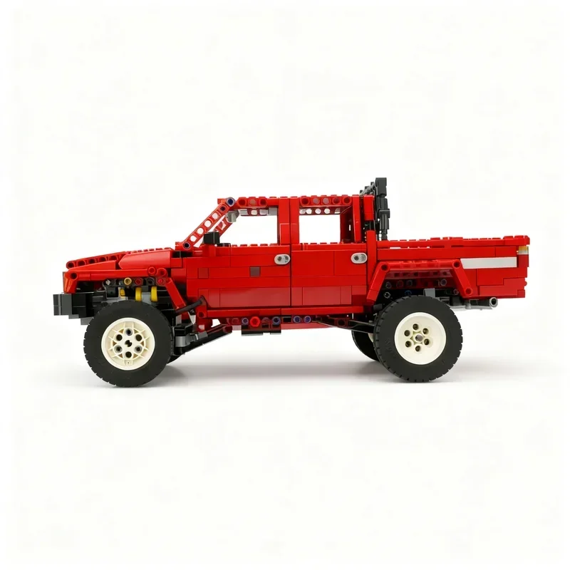 1279PCS MOC City 4X4 Hilux Off Road Vehicles Model Building Blocks Creative Display Collectible Home Decor Construction Set Gift