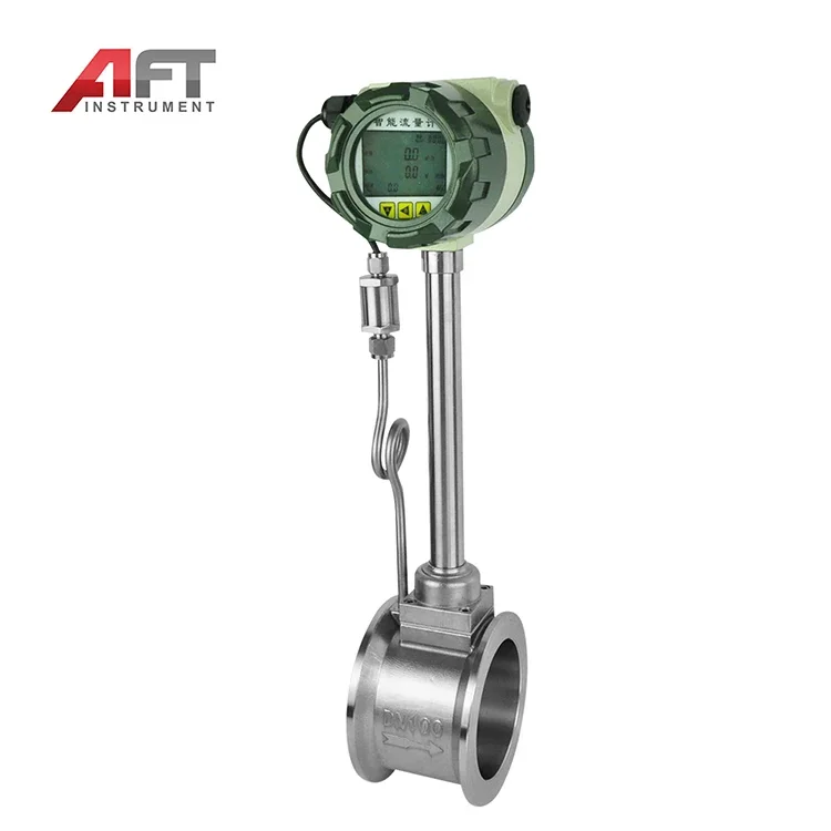 

Integrated temperature and pressure compensation steam flowmeter Pipeline compressed air flowmeter