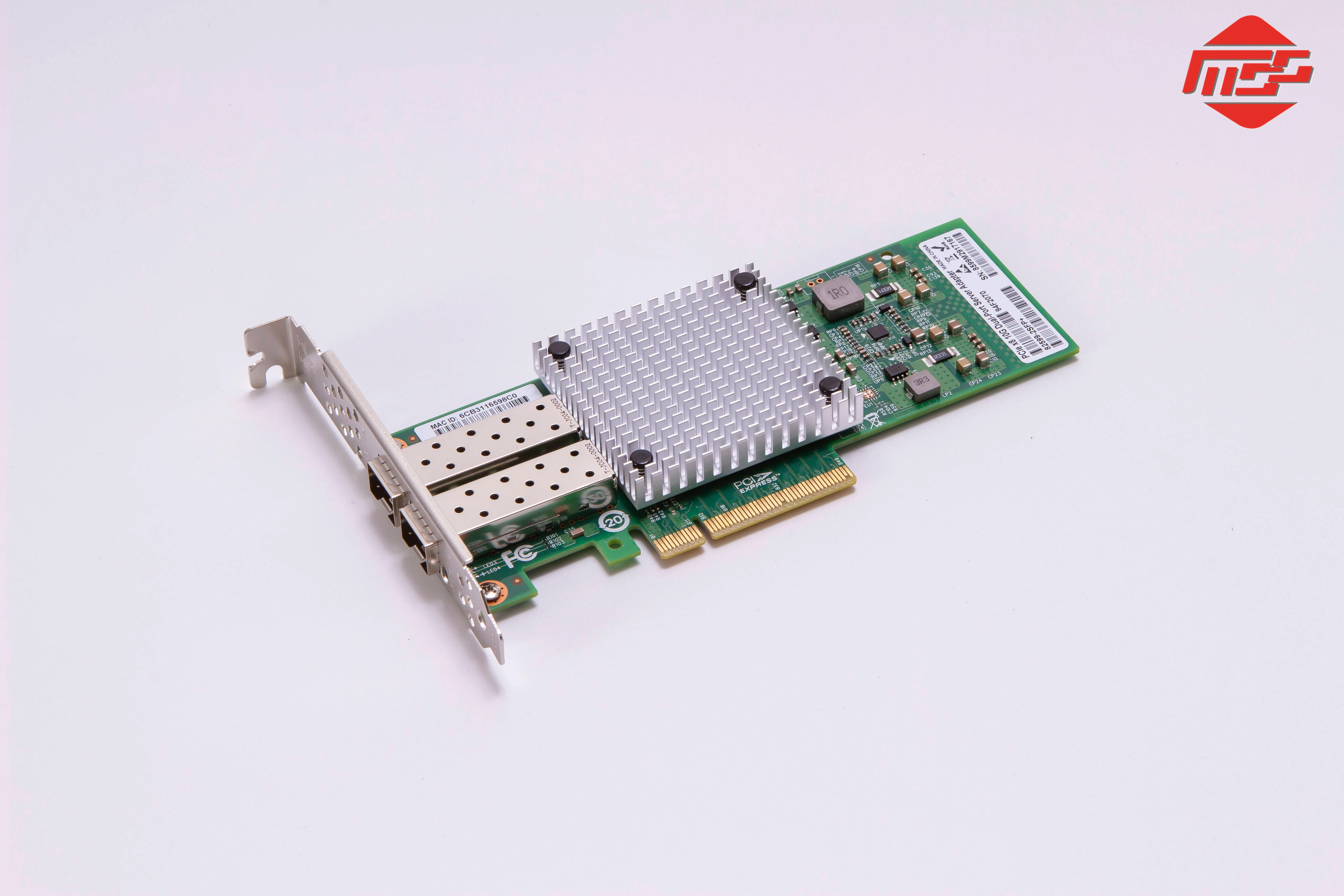 network card  PCIe x4 Eight-port PoE + Gigabit Ethernet Frame Grabber (I350 Based)