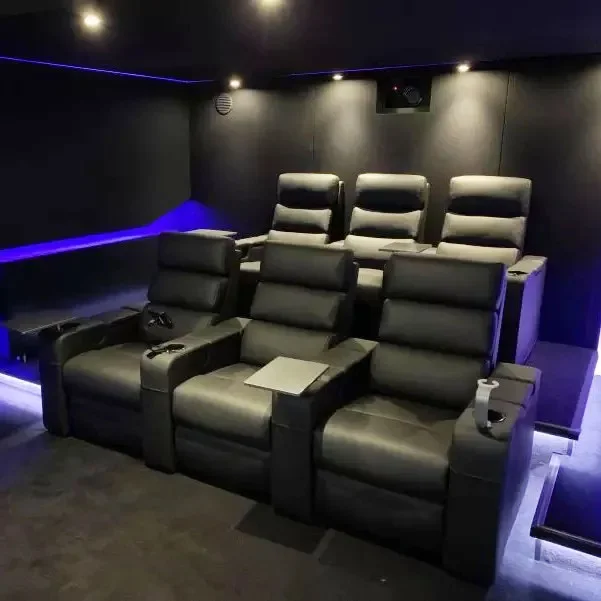 Home Furniture Adjustable Height Electric Lift Recliner Theater Cinema Chair Vip Luxury Electric Recliner Chaise