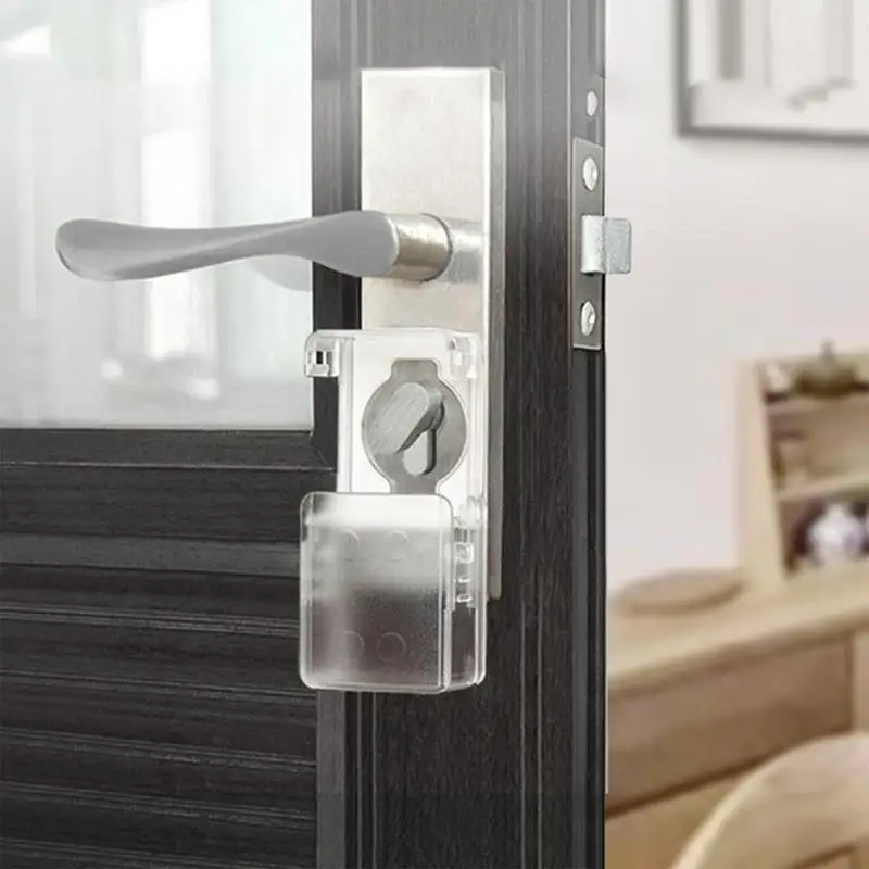 Anti Child Door Lock Child Safety Door Reinforcement Key Cover Universal And Convenient Children Prevention Lock Sturdy And Anti