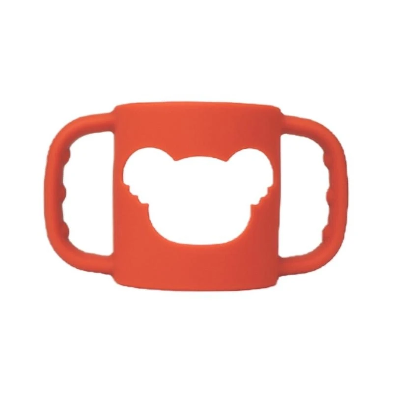 

652F Secure Grip Handle Sleeve Child Friendly Bottle Holder Case Attachment Infant Feeding Bottle Accessory Easy