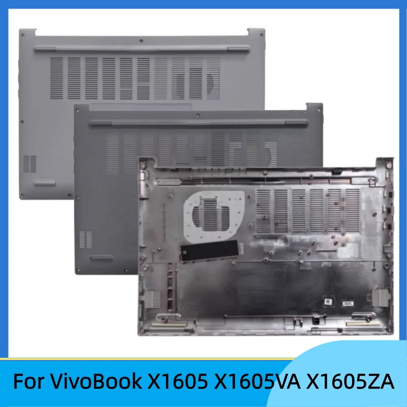 新しいラップトップ-vivobook-x1605-x1605va-x1605za-ボトムベースカバー下ケース-d-シェル