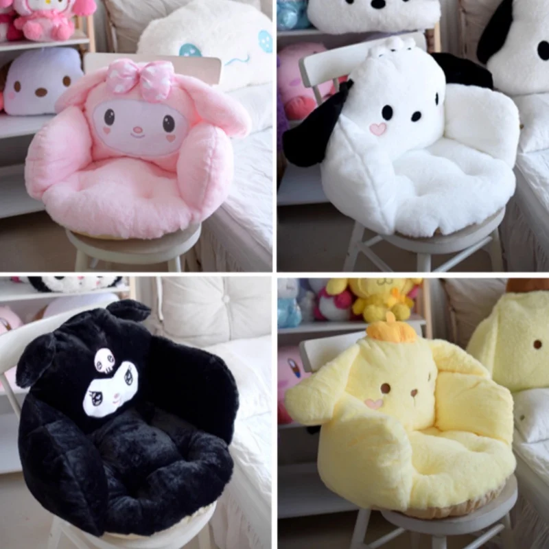 

Утолщенное интегрированное сиденье для офисной скамейки, подушка для спальни, подушка для общежития, защитная подушка для талии, практичный подарок в стиле аниме