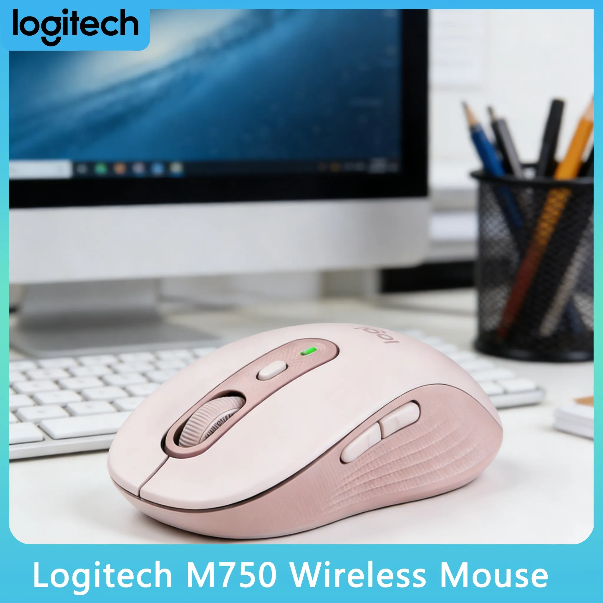 

Hot Sale Logitech Signature Plus M750 SmartWheel Silent Click Multi‑Device 24-Month Battery