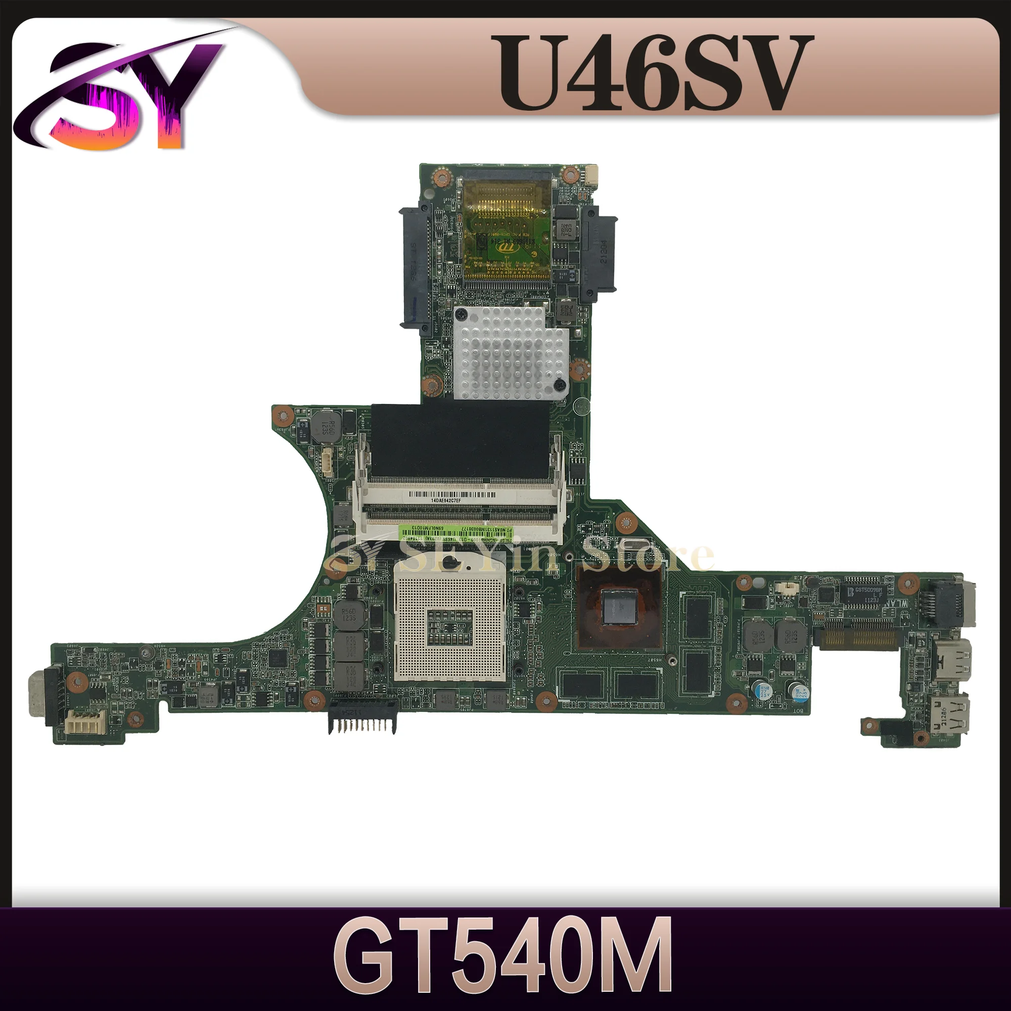 

U46S Mainboard For ASUS U46SV U46SM Laptop Motherboard GT540M REV:2.0 Notebook Maintherboard