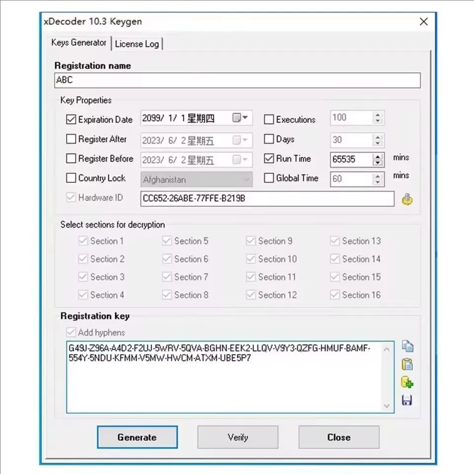 

New XDecoder 10.3 DTC Off/Delete Software Error Removal Tool Compatible with Multiple Laptops - DTC Remover Laptop Edition