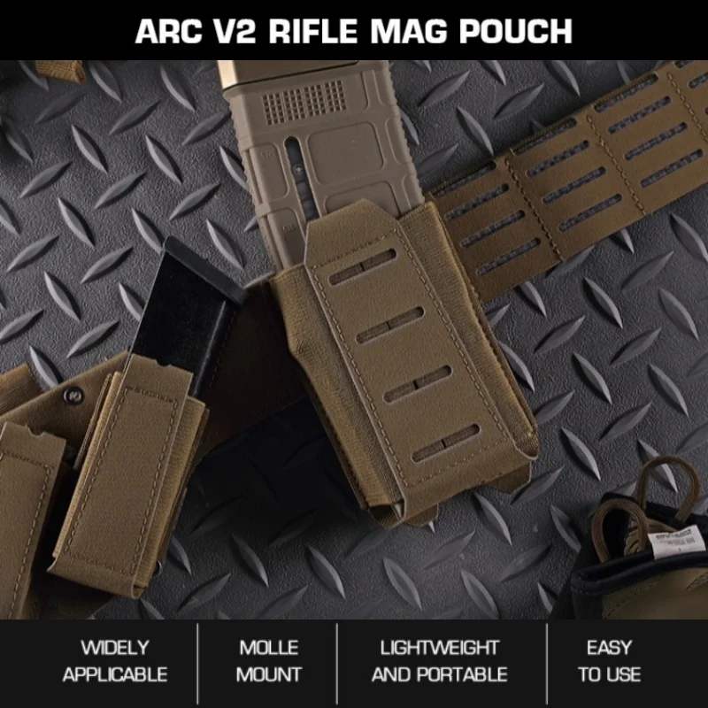 

ARC V2 Outdoor Cartridge Holder Mag Pouch | Quick-Draw Gear Pouch | for Hiking & Range Accessories