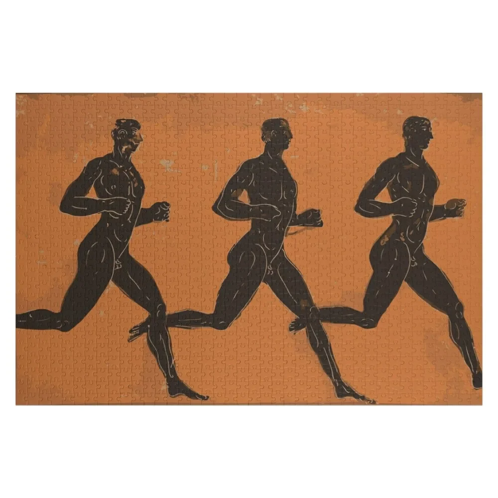 

Ancient Greek Runners Jigsaw Puzzle Works Of Art Customizeds For Kids Puzzle