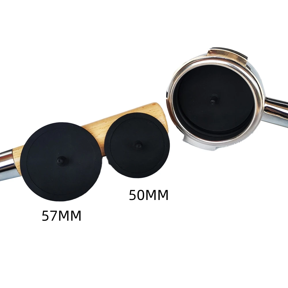2pcs 50/57mm Blind Backflush Disk Rubber Cleaning Disc Insert For  Espresso Machine Portafilter Backwashing Gasket