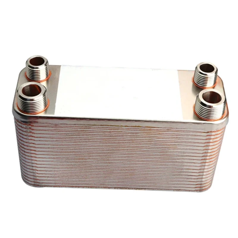 Plates Heat Exchanger Wort Chiller, Stainless Steel Counterflow Chiller Homebrew Beer Cooler Garden Hose Rapid Cooling