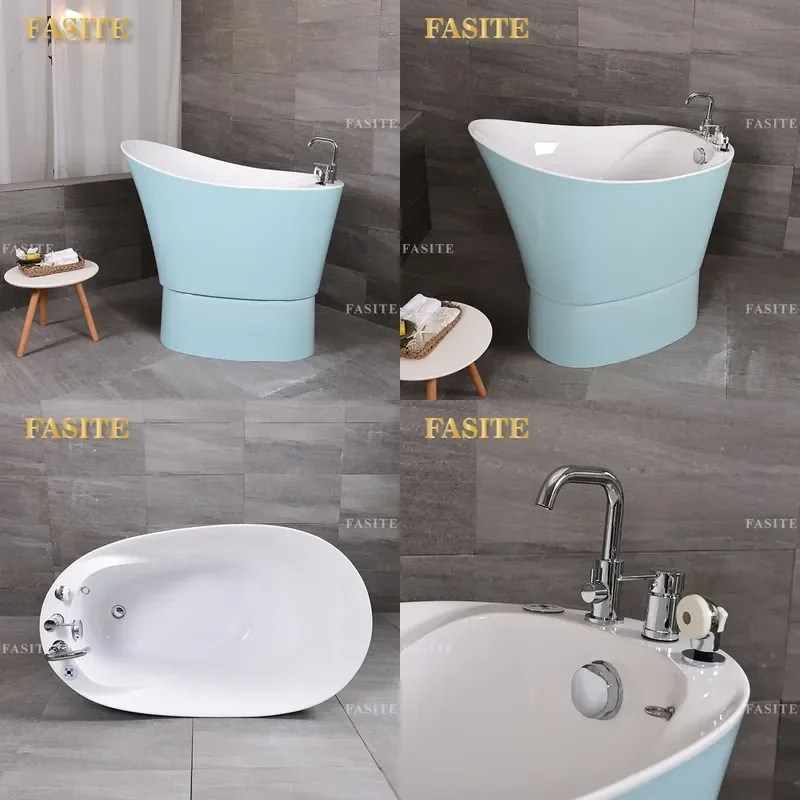 For Large Dogs Acrylic Pet Bathtub SPA Bath Tub Professional Grooming Equipment for Pet Shop Home Use Durable Easy