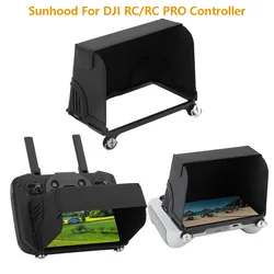 Remote Sunhood For DJI RC/RC PRO Controller Sun Hood Foldable PU Leather Sunshade with Cover for Mini 3 Pro/ Mavic 3/Air 2S