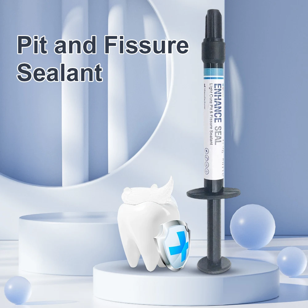 Dental Pit and Fissure Sealant  Light Cure Fluoride-Releasing Resin  Caries Prevention Material for Dentists